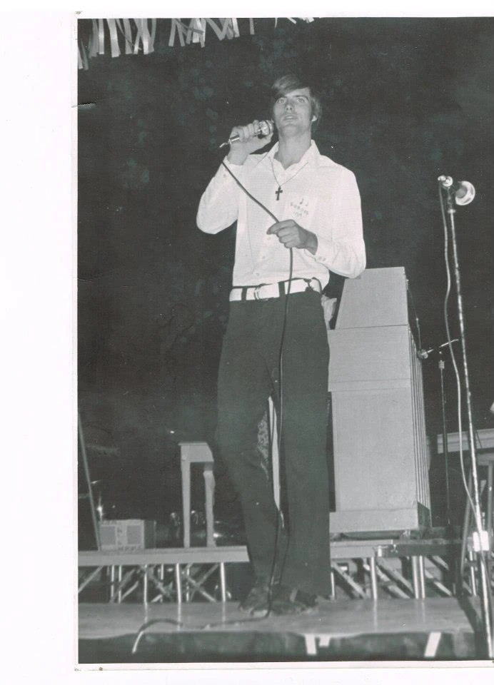 BJ Cooper on stage