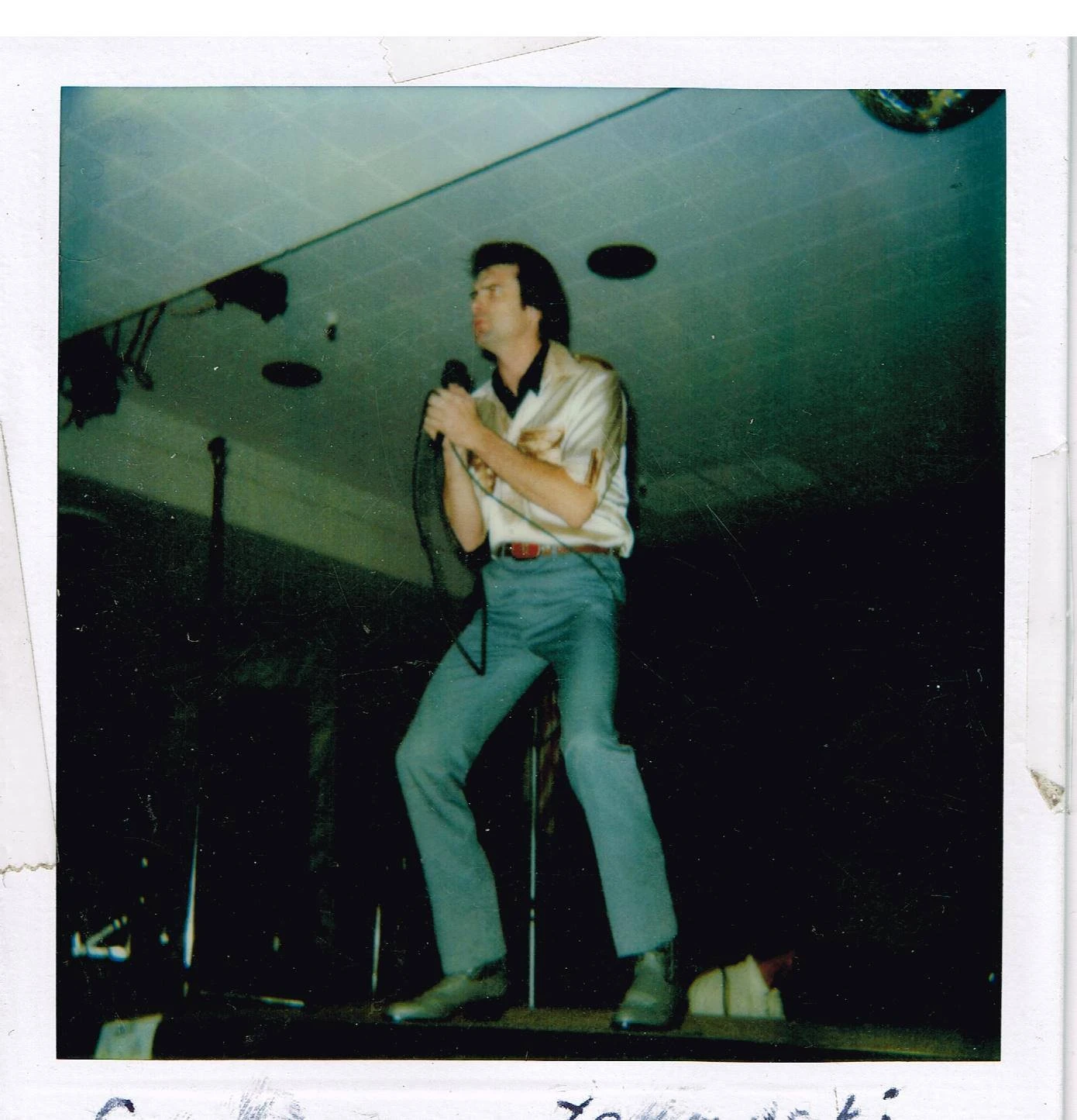 BJ Cooper on stage, late 1970s